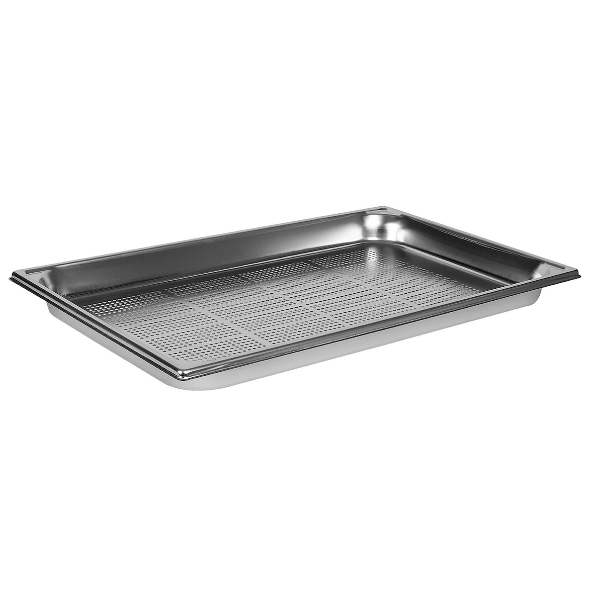 Bourgeat Bac gastro inox GN 1/1 H.4 cm perforé sans anses Bourgeat - 741404