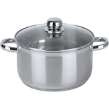 thumbnail of aro Fleischtopf tief mit Deckel, Edelstahl, Ø 24 cm, 6 L, Induktion