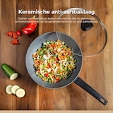 thumbnail of BE Living Wokpan met Deksel – Ø 28 cm – Keramisch – Inductie – PFAS Vrij Anti Aanbak – Delight Series