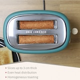 thumbnail of Briebe Nordic Conjunto de Torradeira de Pão com Fenda Larga, 2 Fatias + Chaleira Elétrica 1,7L sem Fio, sem BPA, SKT1167GRE, Verde, 2200W