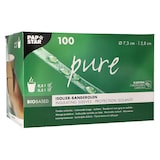 thumbnail of PAPSTAR, Bandenrol voor grip en isolatie "To Go" Ø 7,3 cm · 5,8 cm bruin