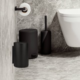 thumbnail of Zone Denmark Toilettenpapier Aufbewahrung hängend Wandmontage Design schwarz für 2 Rollen