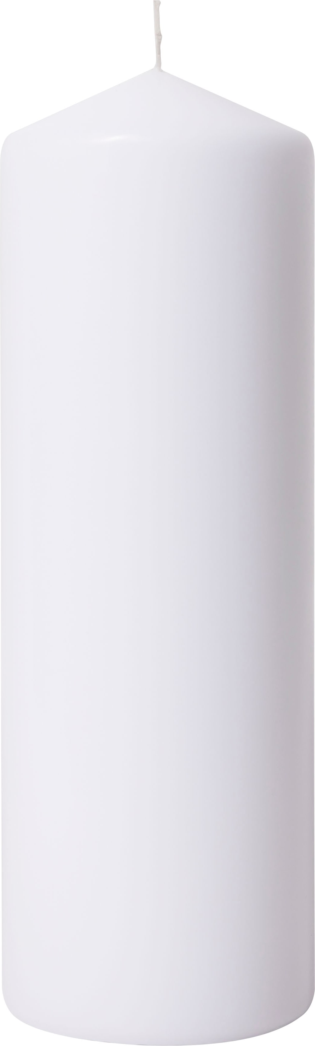 Duni Stumpenkerzen 30 x Ø 10 cm 200 Std. Weiß, 4 Stk/Krt (4 x 1 Stk)