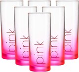 thumbnail of Ritzenhoff & Breker Flash Trinkglas 360 ml 6er Set - Pink
