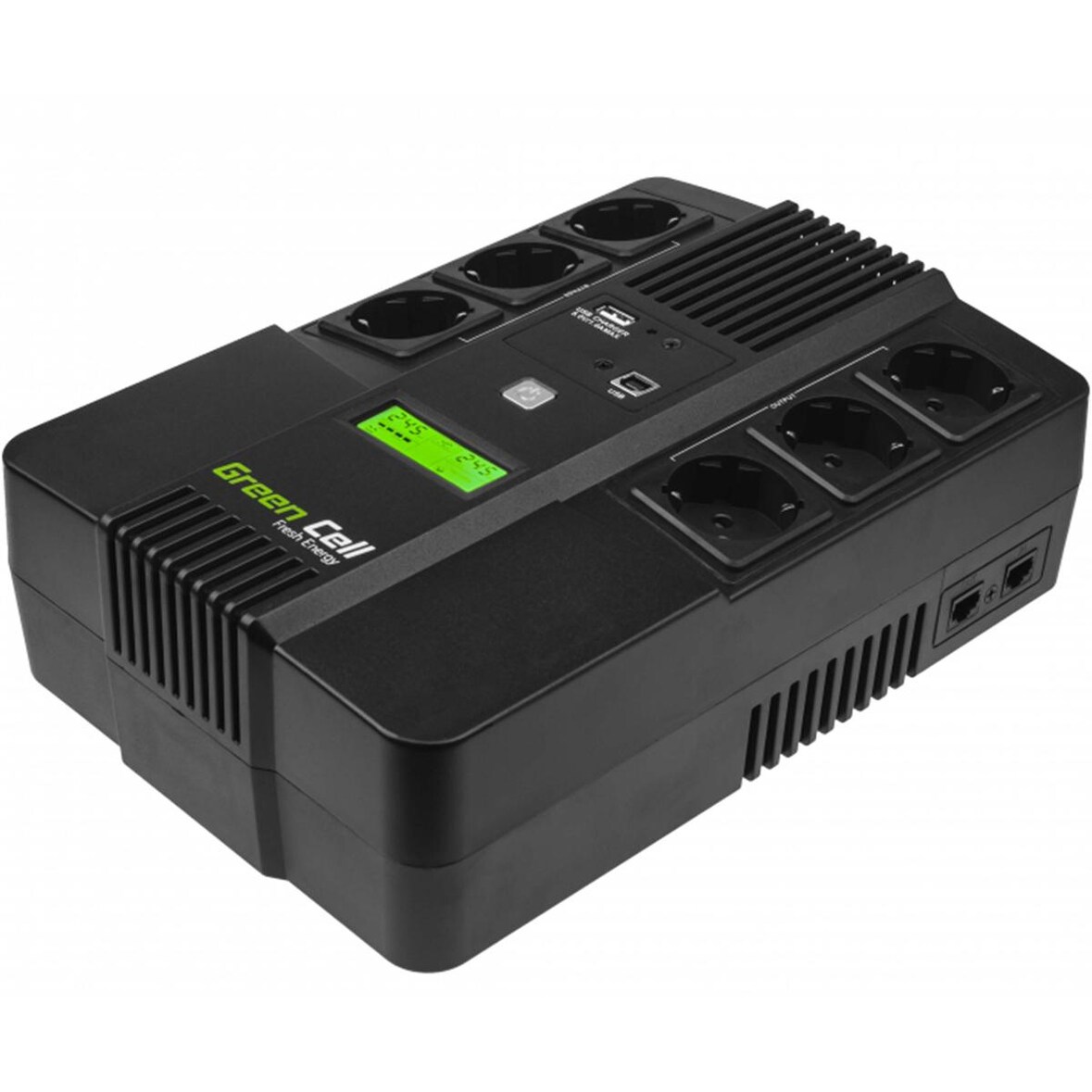 Ups 600va 360w Ciabatta Gruppo Continuita' Protezione Sbalzo Computer Fulmine