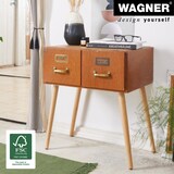 thumbnail of WAGNER Möbelbein BUCHE Holz konisch - Ø 35/25 x 410 mm, natur, QuickClick® Filzgleiter Ø 25 mm, Gewinde Ø 10 mm-12774001