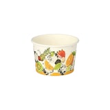 thumbnail of 500 Eisbecher, Pappe rund 125 ml Ø 7,5 cm · 4,8 cm farbig "Früchte"