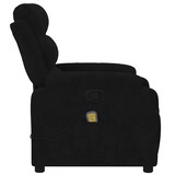 thumbnail of vidaXL Massagesessel Schwarz Samt