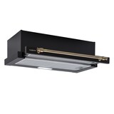 thumbnail of Klarstein Vilhelmine Flachschirmhaube 60 Retro EEK B Abluftleistung: 332 m³/h ausziehbar Schwarz