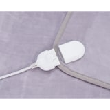 thumbnail of Briebe EB1131 Calienta Camas Eléctrico Doble, Medidas 150x160 cm, 3 Niveles Temperatura, Lavable, Polar, Blanco, 120W