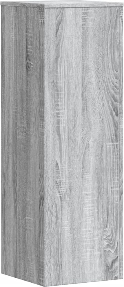 vidaXL Pflanzenständer Grau Sonoma 33x33x100 cm Holzwerkstoff
