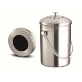 thumbnail of Weis 18628 Edelstahl Biomüll Abfalleimer 4,5L mit Kohlefilter