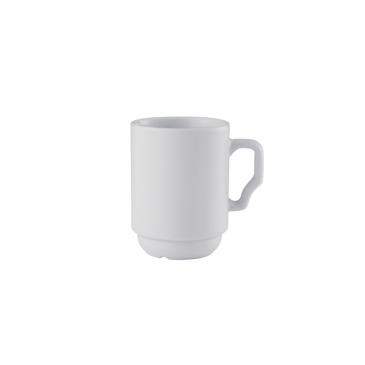 Tazza mug porcellana impilabile cl 25, Confezione da 6
