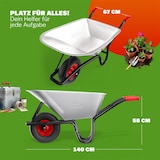 thumbnail of Gardebruk Schubkarre 250kg mit Stahlfelge