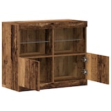 thumbnail of vidaXL Sideboard mit LED-Leuchten Altholz 81x37x67 cm