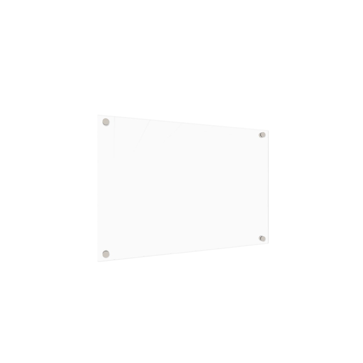 ALLboards Lavagna magnetica in vetro trasparente 180x120 cm