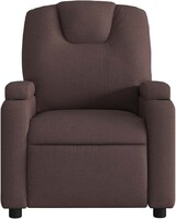 thumbnail of vidaXL Massagesessel Dunkelbraun Stoff