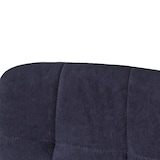 thumbnail of Chaise velours couleur Blue assise L88.5 X 55.5 X H47cm
