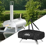 thumbnail of BIGHORN Pizza Pellet Oven - Pizza oven voor Buiten - Draagbaar - Opvouwbaar - RVS - 15KG - 460° - met Draagtas