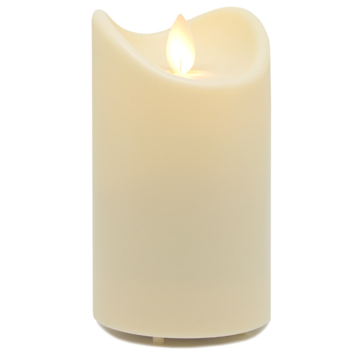 Tronje LED-Kunstharzkerze mit `Flamme`