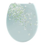 thumbnail of Duroplast WC Sitz FLOWER IN THE WIND, mit Absenkautomatik,Toilettensitz, Motiv, Klobrille mit porenglatte Oberfläche