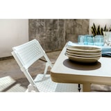 thumbnail of Set de 4 sillas plegables ultraligeras de color blanco modelo Aran Chair New Zown Classic