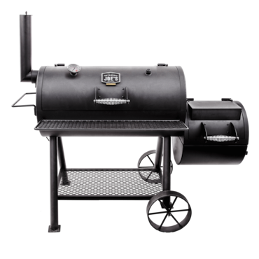 Char-Broil - OJ Smoker Grill + houtskool rookoven + porselein gecoate grillroosters