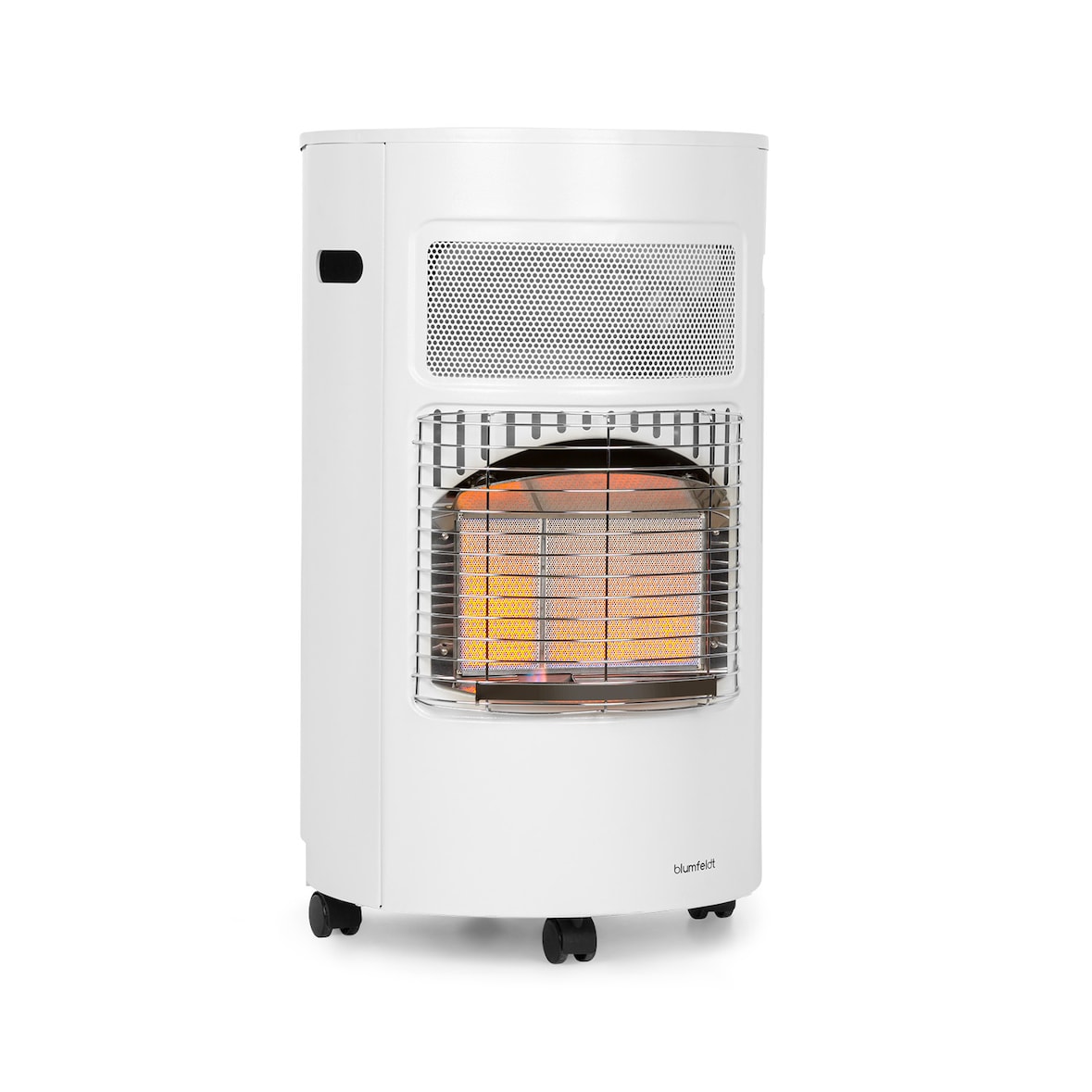 Bonaparte Gasheizgerät 4200W elektrische Zündung Gasflaschen bis 15 kg Weiß