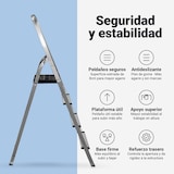 thumbnail of ARARAT 8004X Escada Dobrável de Alumínio com 4 Degraus