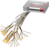 thumbnail of LED Deko Lichterkette Pusteblume 9 Feuerwerk Blüten 90LED L: 2m Timer gold