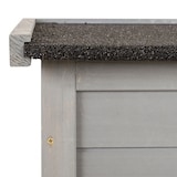 thumbnail of Cobertizo de Almacenamiento de Madera para Jardín con 2 Estantes Interiores 2 puertas y Techo Inclinado para Exterior Terraza 87x46,5x96,5 cm