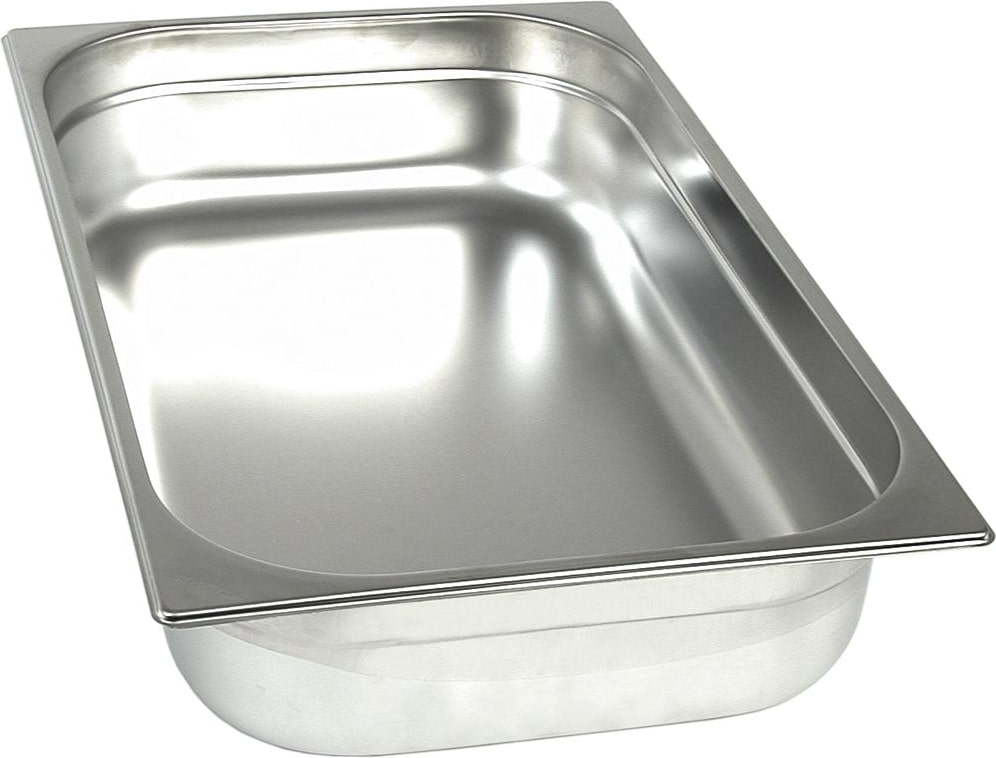 Stalgast Edelstahl Gastronormbehälter Serie BASIC, GN 1/1 (20mm)