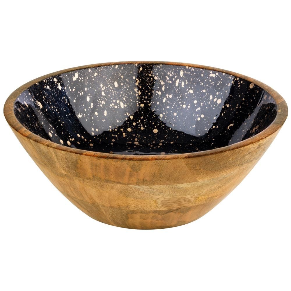 APS schaal -MANGO- Ø 30 cm, H: 10,5 cm mangohout