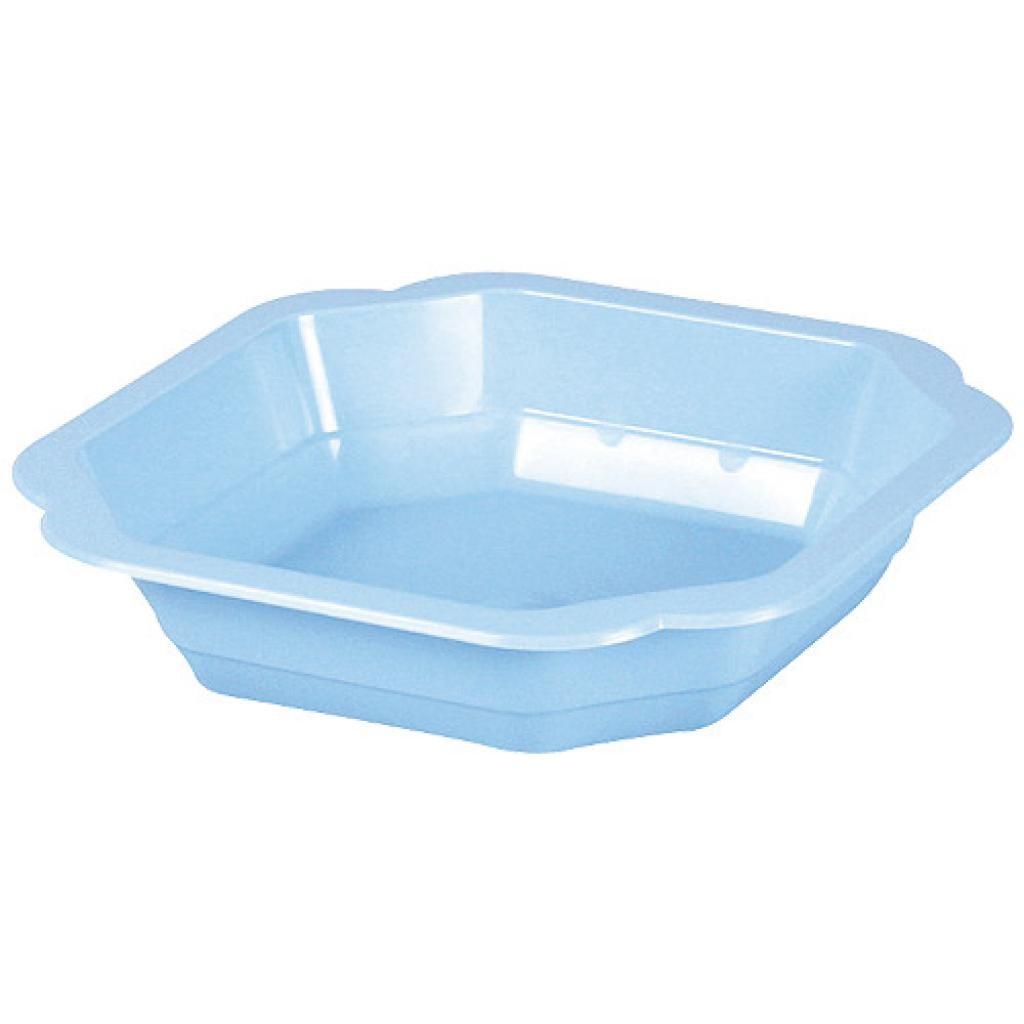 Firplast Barquette plastique PP bleue h 35