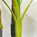 thumbnail of Planta artificial monstera en maceta altura 120 cm árbol tropical decorativo con 20 hojas para hogar salón dormitorio