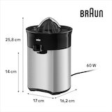thumbnail of Braun CJ 5050 BK Zitruspresse schwarz