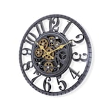 thumbnail of IvoQ Industrielle Wanduhr mit beweglichen Zahnrädern – Cooler Vintage Look – Retro – Perfekt für Wohnzimmer, Büro und Schlafzimmer – Einzigartiger Eye