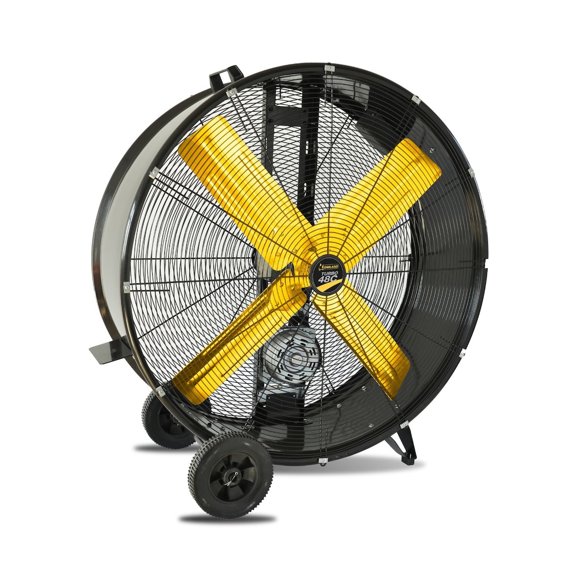 Ventilador industrial - GARLAND TURBO 36 C-V23 - Ventilador profesional de suelo para taller, almacén u oficina,  660 W y 504 m3/min.
