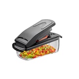 thumbnail of Coupe-dés et batônnets Treppo -  100.00 cl Noir Autre forme Acier Inoxydable (inox  Gefu 27.00x11.00 cm