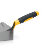 thumbnail of Truelle de maçon Portugaise forgée ronde 240mm Acier trempé Manche Bi-matière VITO