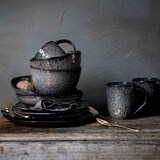 thumbnail of Leonardo Keramikteller MATERA 6er-Set 22,5 cm anthrazit