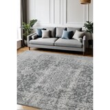 thumbnail of Vintage Perserteppich Orientalisch | 120x170cm, Florhöhe 9mm, Gesamthöhe 12mm | Silbergrau | Pflegeleicht | Wohnzimmer | LODI-Lambro | Kadima Design