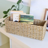 thumbnail of HMF Aufbewahrungskorb Badezimmer, Korb geflochten aus Seegras, 38 x 15 x 14 cm