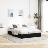 thumbnail of vidaXL Ottoman-Bett ohne Matratze Schwarz 140x190 cm Samt