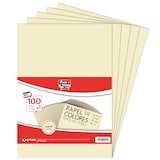 thumbnail of Paquete 100 hojas Papel Colores A3 80g Marfil