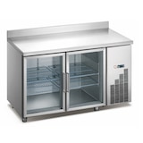 thumbnail of Gasfrit - Mesa fria frente mostrador refrigerada 2 puertas de cristal  industrial 1500 x 600 x 950 mm