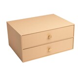 thumbnail of Exacompta 30602E Schubladenbox, 2 Schubladen, 17x35,5x27 cm für DIN A4 Maxi, Office by me - Beige
