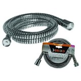 thumbnail of Tubo flessibile per doccia PVC nero cromato 2 m Brixo