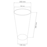 thumbnail of Prosperplast - Pentola Rato da 8 litri con inserto 20x20x38 cm di colore ocra scuro