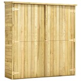 thumbnail of Helloshop26 - Abri de jardin cabane cabanon maison de stockage remise extérieur hangar outils robuste 163 x 50 x 171 cm Pinède 02_0022405
